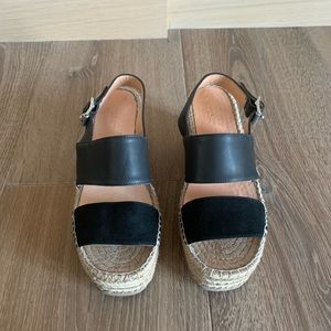 Rag and Bone Espadrille Platform Sandal Size 37